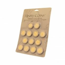 The Wedding Library Arrhaes & Unity Coins Arrhae Unity Coins In Blister Pack (Two-tone)