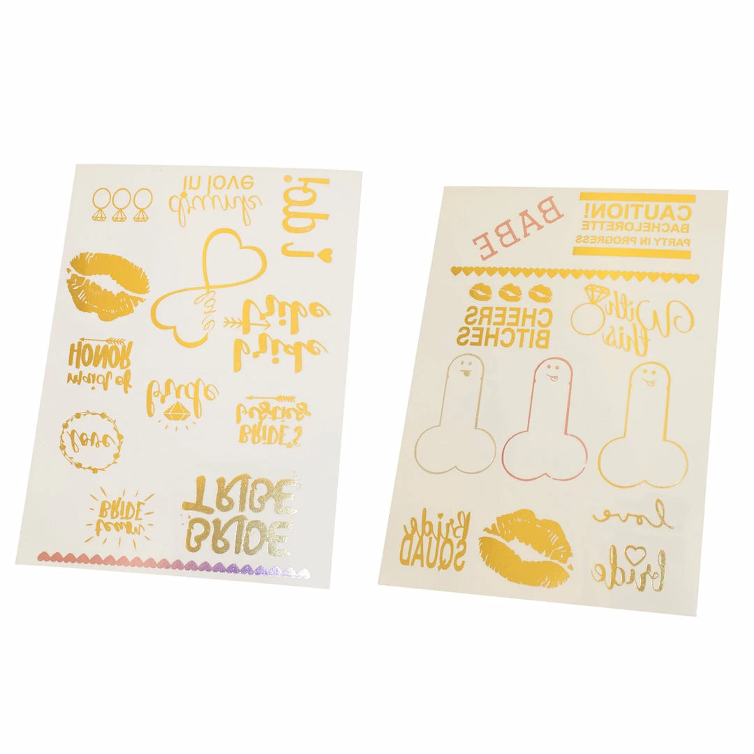 The Wedding Library Bridal Shower Accessories Bridal Shower Temporary Skin Tattoos 1 The Wedding Library Bridal Shower Accessories Bridal Shower Temporary Skin Tattoos