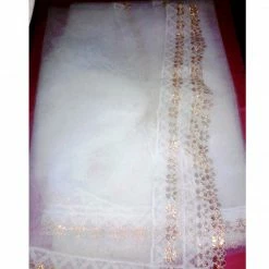 The Wedding Library Bridal Veils Bridal Veil Two Layered With Metallic Gold2