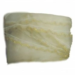 The Wedding Library Bridal Veil Two Layered With Shiny Gold