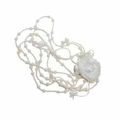 The Wedding Library Cords Cord Pearl Big Rose (White)