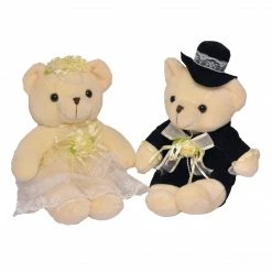 The Wedding Library Couple Bear Bride & Groom