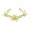 The Wedding Library Flower Girl Headband Premium (Ecru)