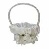 The Wedding Library Flower Girl Basket Princess (White) Flower Girls And Bearers Accessories