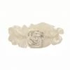 The Wedding Library Wedding Garter MBF Rose & Feathers (White)