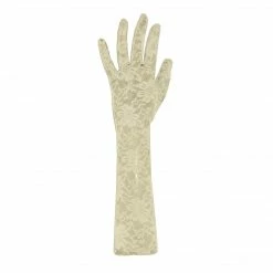 The Wedding Library Bridal Gloves Gloves L Lace (Ecru)