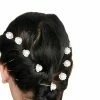 The Wedding Library Bridal Hair Accessories Hair Studs Beads Flower With Pearl 10's