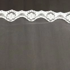 The Wedding Library Secondary Veil Soft Tulle Assorted Design (White)