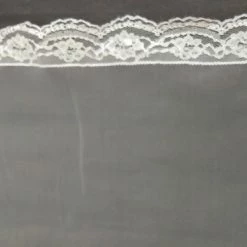 The Wedding Library Secondary Sponsor Veils Secondary Veil Plain Soft Tulle (Ecru)