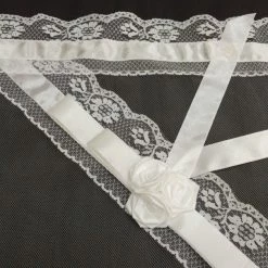 The Wedding Library Secondary Sponsor Veils Secondary Veil Rosette (White)