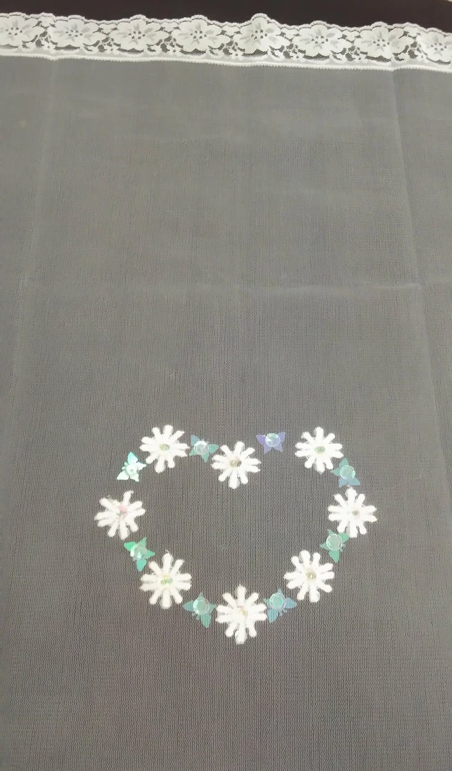 The Wedding Library Secondary Veil LB Assorted Designs (White) 2 The Wedding Library Secondary Veil LB Assorted Designs (White)