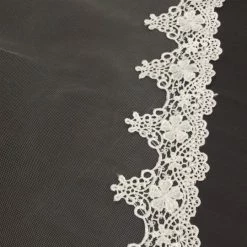 The Wedding Library Bridal Veil CH Embroided 3yrds (White) Bridal Veils