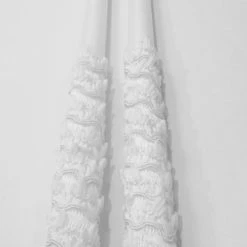 The Wedding Library Lighting Candle Set Design 02 (White)