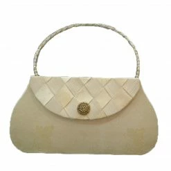 The Wedding Library Money Bag01 (Ecru With Gold)