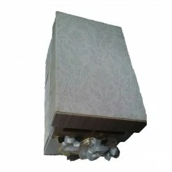 The Wedding Library Money Box04 (Ecru With Silver) Money Bags, Money Boxes, & Money Wells