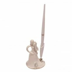 The Wedding Library Pens With Holder Bride And Groom Design Marriage Contract Accessories