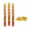 The Wedding Library Wedding Poppers With Switch Petals Gold 060cm Set Of 3 Poppers, Wedding Sprays, And Colored Smoke