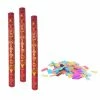 The Wedding Library Poppers, Wedding Sprays, And Colored Smoke Wedding Poppers With Twist Red Metallic Cover 060cm Set Of 3