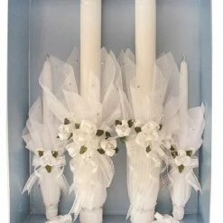 The Wedding Library Secondary Candle Set Princess (Silver)
