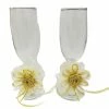 The Wedding Library Toasting Glasses Set Of 2 Regular Top (Gold)