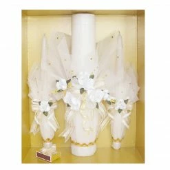 The Wedding Library Unity Candle Set Princess (Gold)