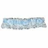 The Wedding Library Wedding Garter Mini Lace (White With Blue) Garters