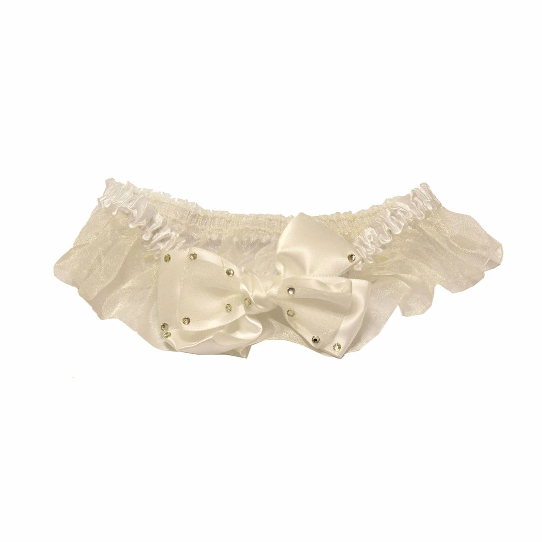 The Wedding Library Garters Wedding Garter Ribbon (White) 1 The Wedding Library Garters Wedding Garter Ribbon (White)