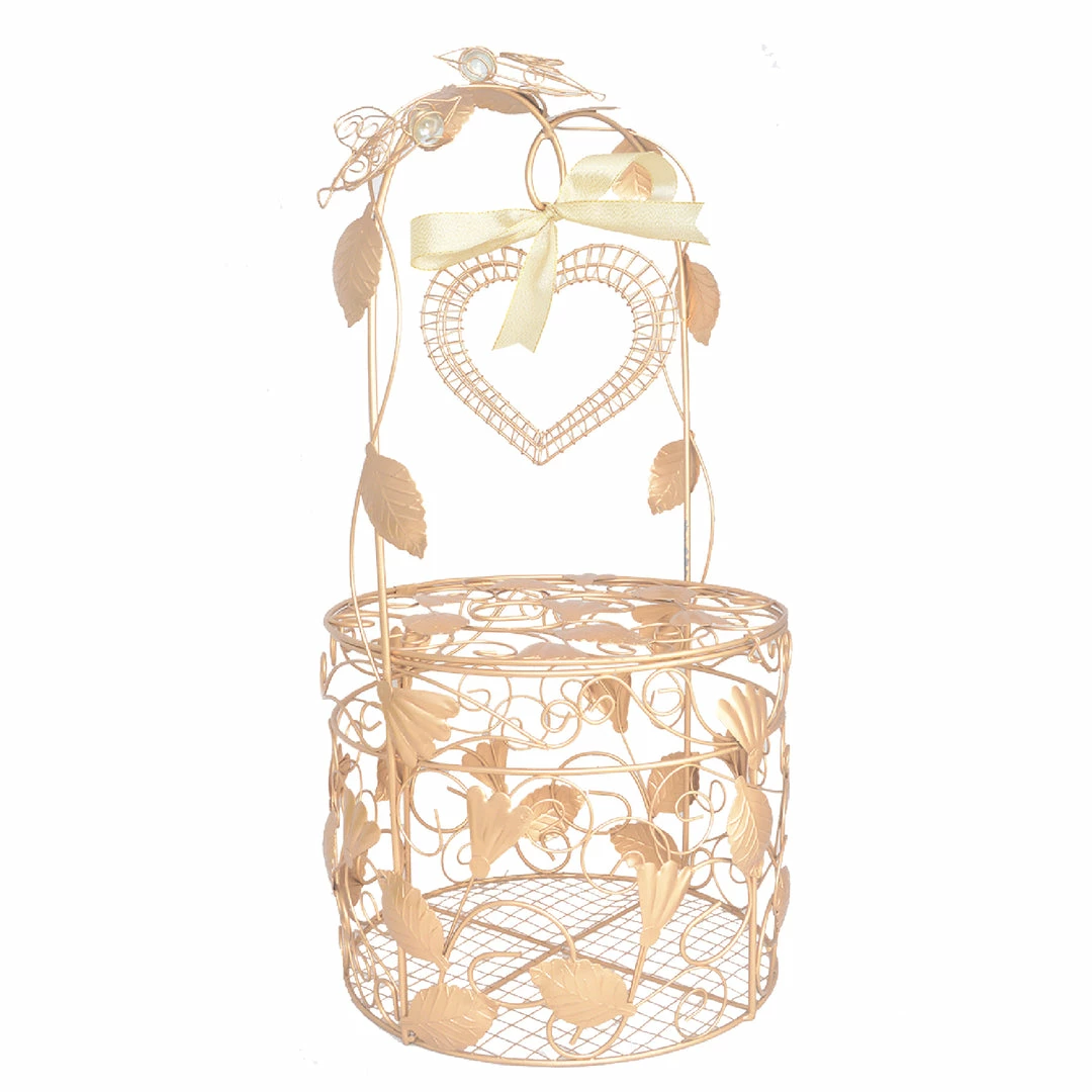 The Wedding Library Money Wishing Well Wire (Gold) Money Bags, Money Boxes, & Money Wells 1 The Wedding Library Money Wishing Well Wire (Gold) Money Bags, Money Boxes, & Money Wells