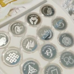 Arrhaes & Unity Coins Arrhae The Wedding Library Wedding Arrhae Coins (Silver) 7 Arrhaes & Unity Coins Arrhae The Wedding Library Wedding Arrhae Coins (Silver)